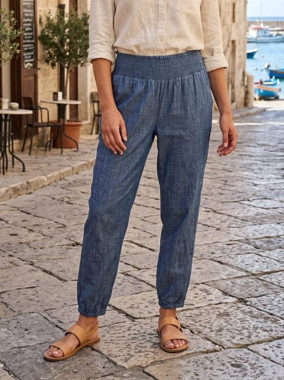 NWT Hatch Chambray Joggers (org$38)
