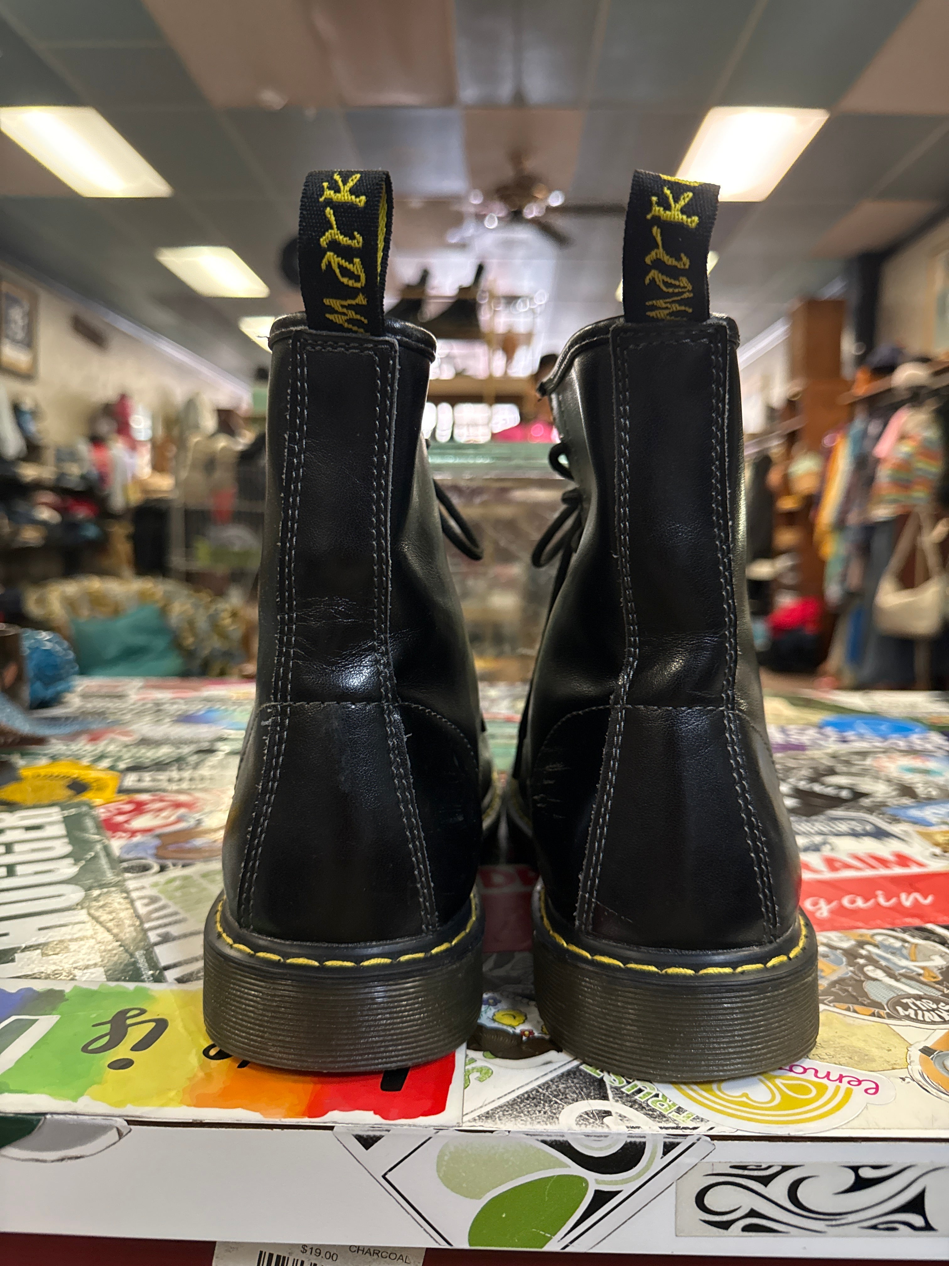 Marke Leather Combat Boots (org$75)