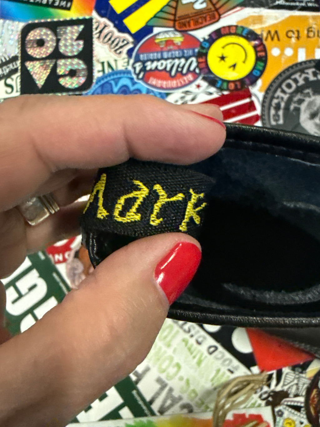 Marke Leather Combat Boots (org$75)
