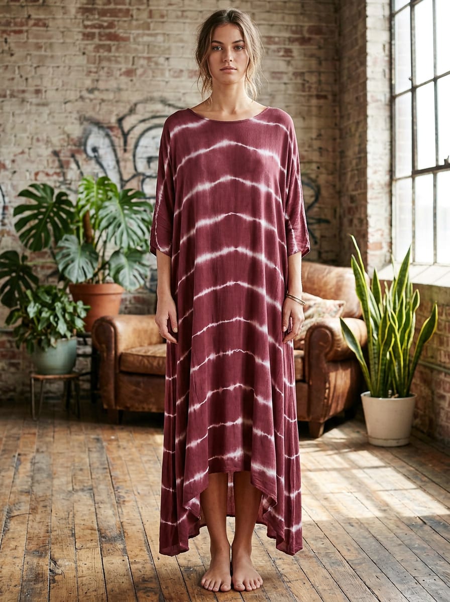 NWT Earthbound Tie-Dye Maxi