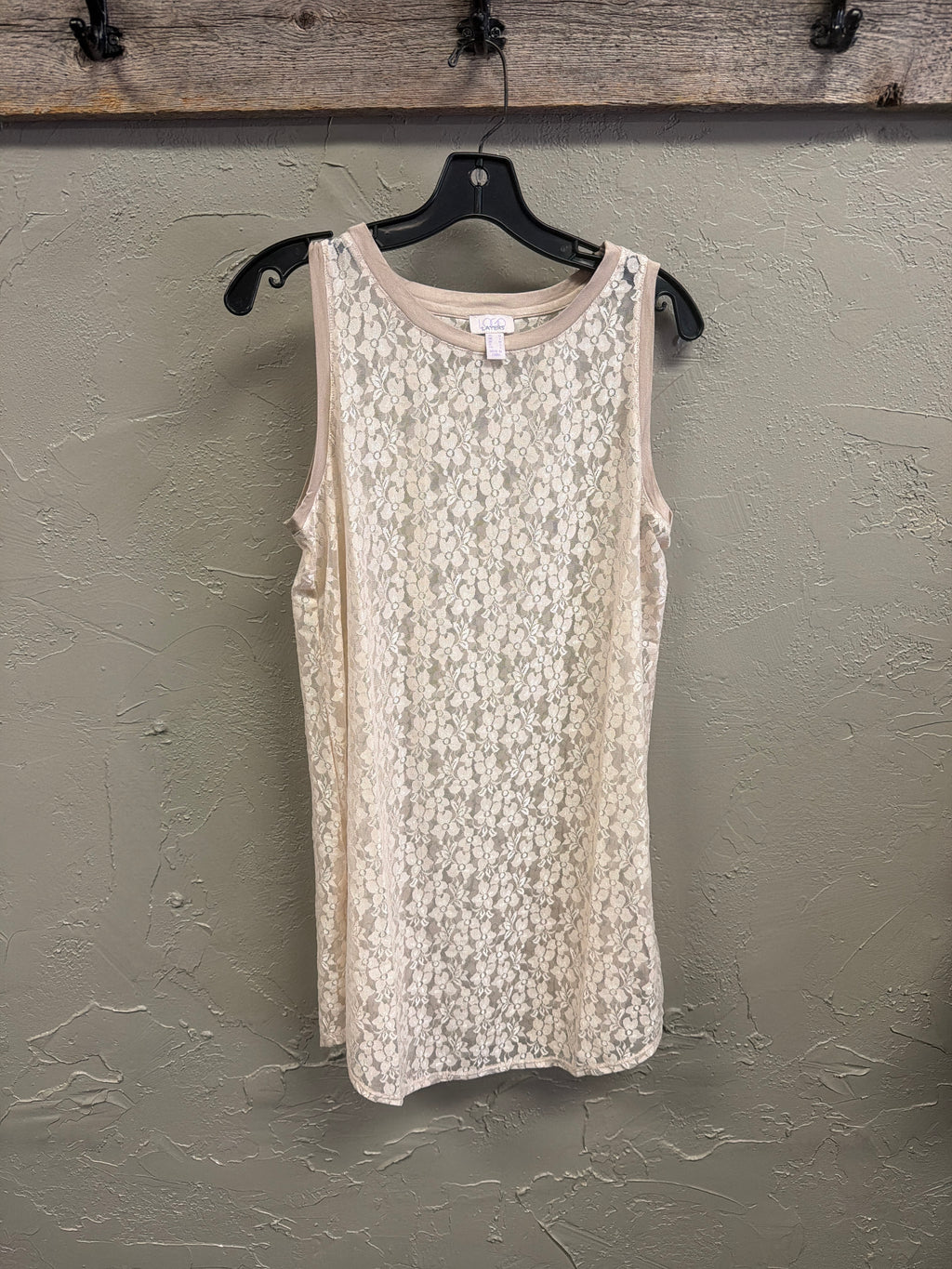 LOGO Lace Tunic Tanks (org$50)