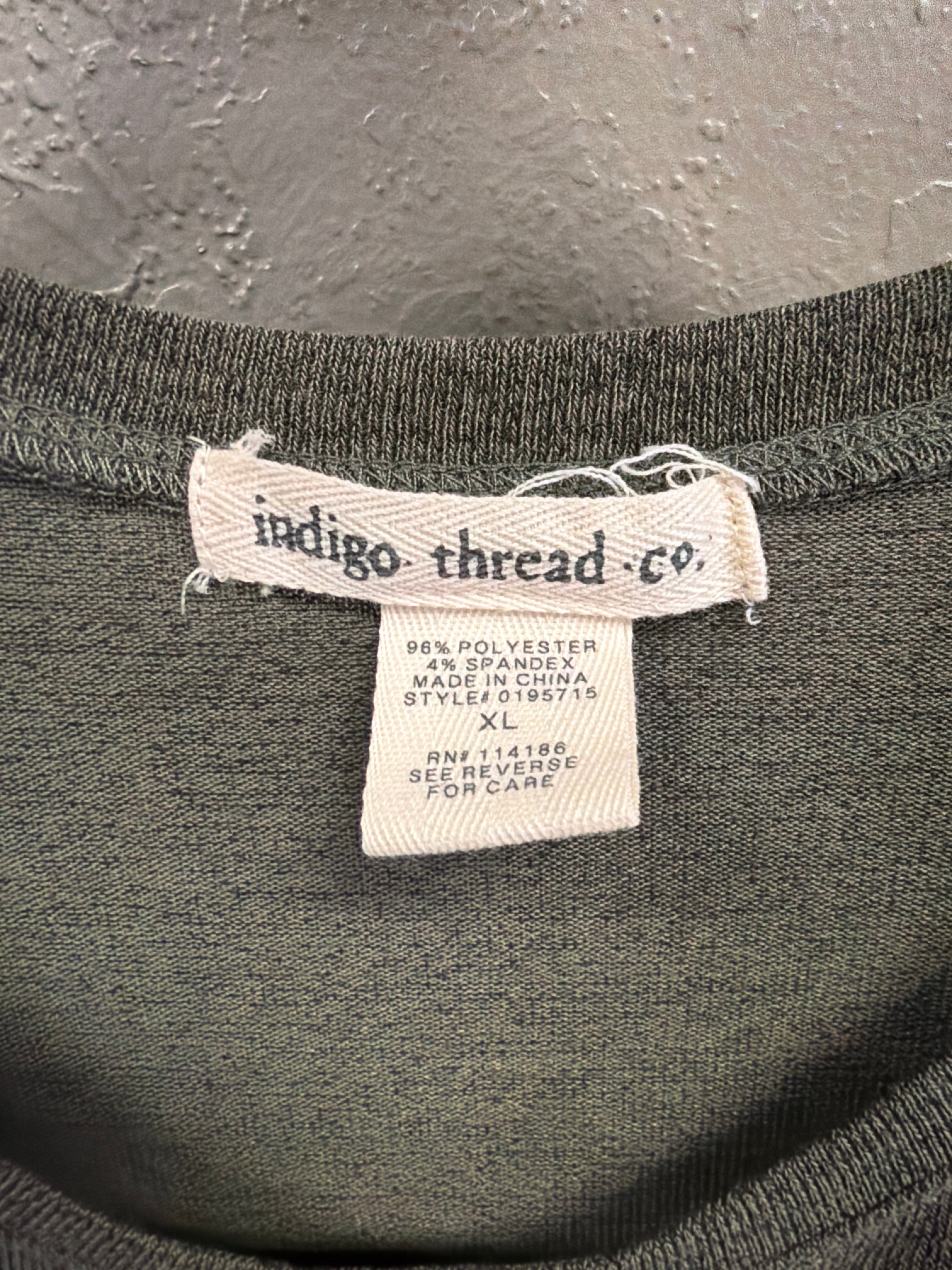 NWOT Indigo Thread Cap Sleeve Tunic (org$48)