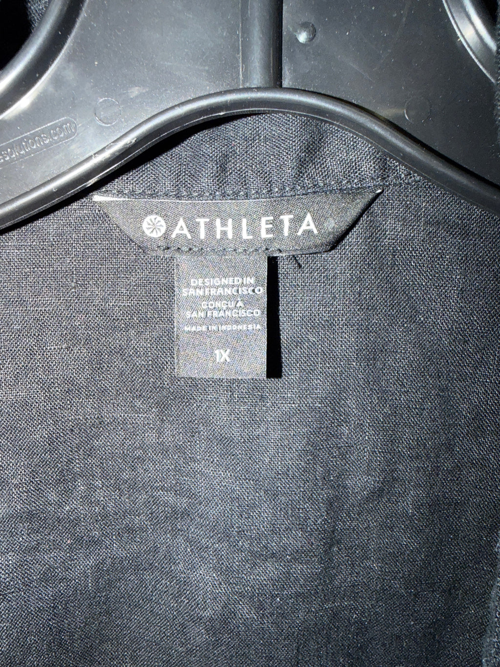 Athleta Linen Tie Top (org$79)