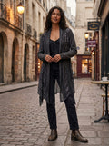 NWT Kamana Mixed-Media Open Cardi (org$68)