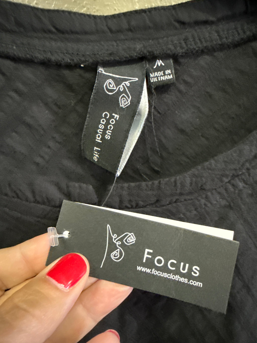 NWT Focus 3/4 Sleeve Top (org$66)
