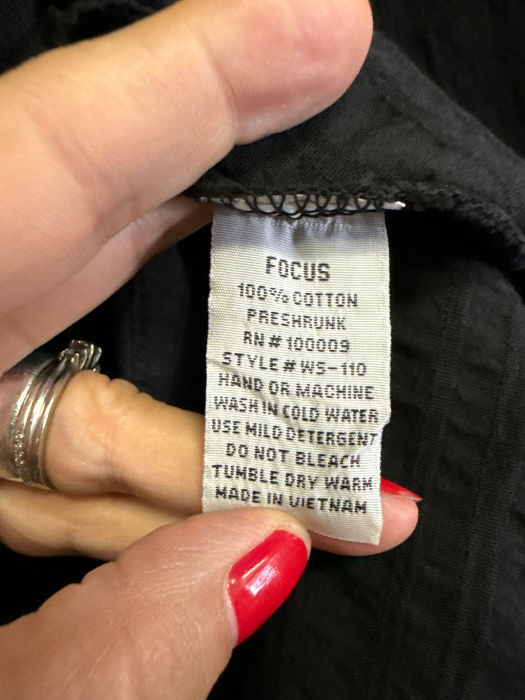 NWT Focus 3/4 Sleeve Top (org$66)