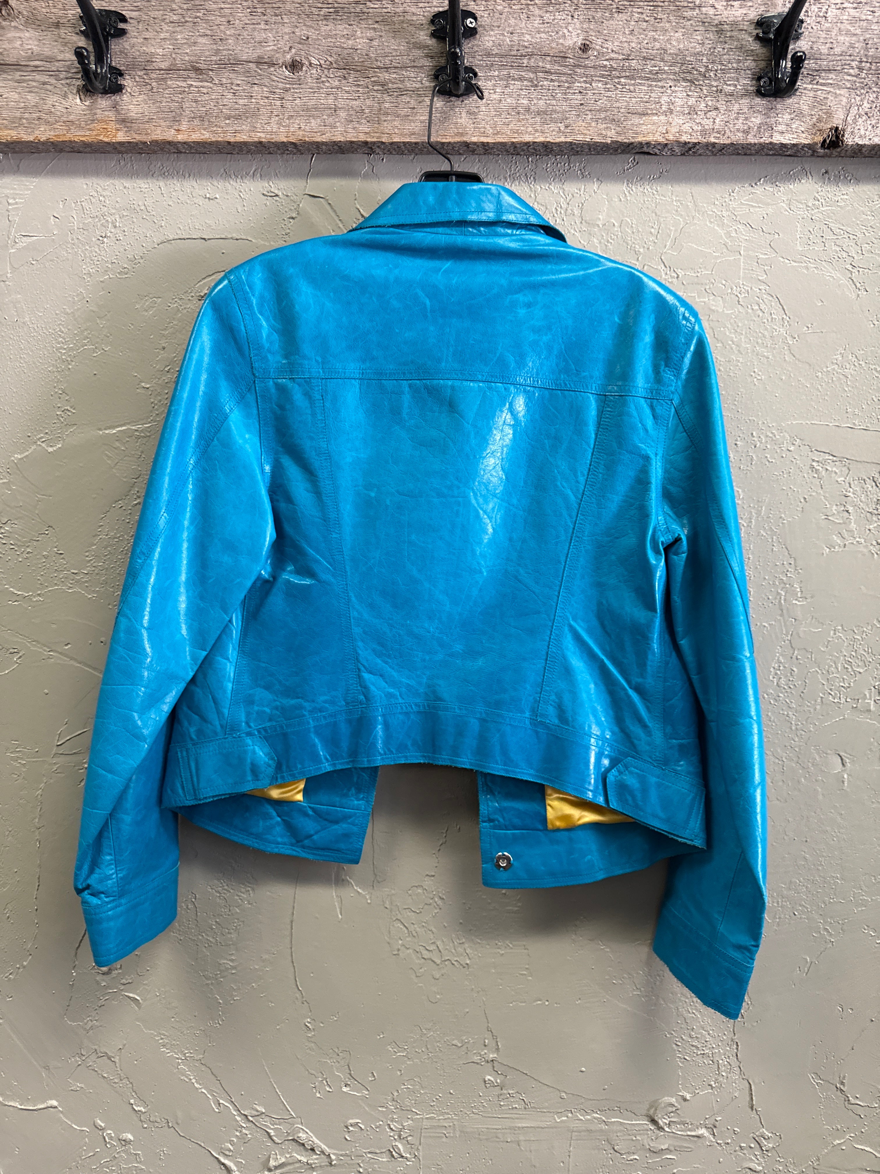 *RARE* Andrew Marc NY Leather Trucker Jacket