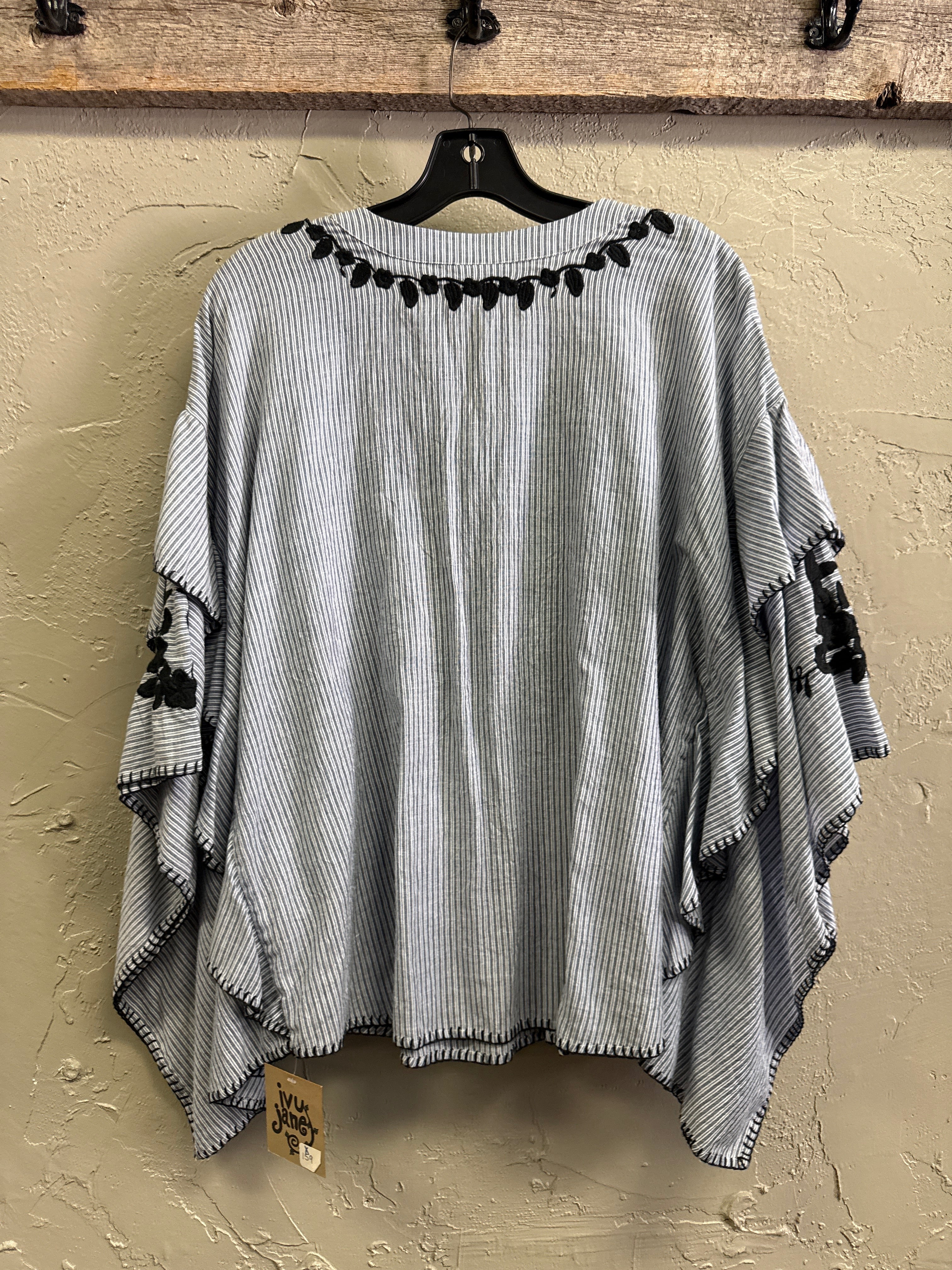 NWT Ivy June Poncho Blouse (org$159)