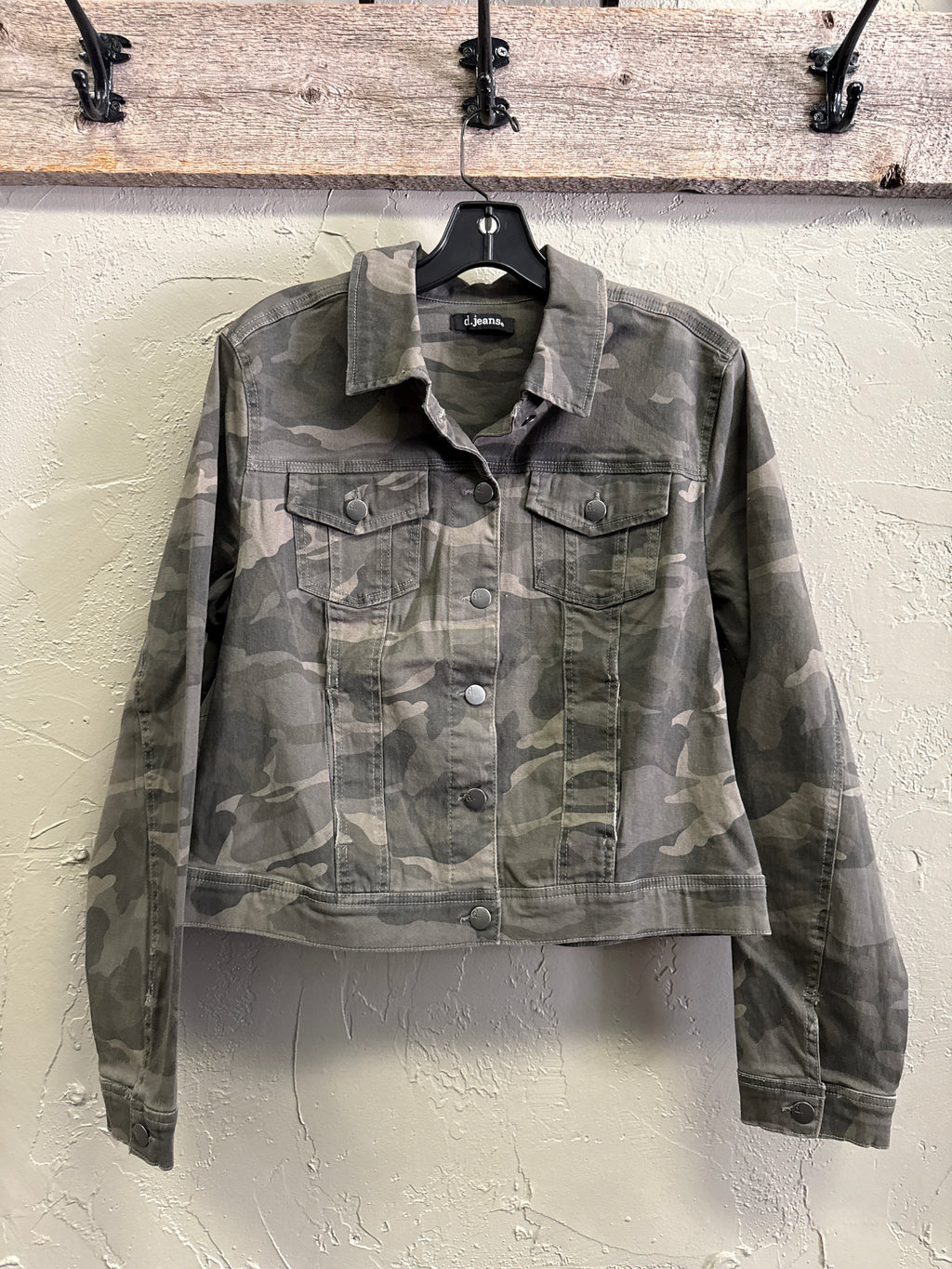 NWT D Jeans Camo Trucker Jacket (org$68)