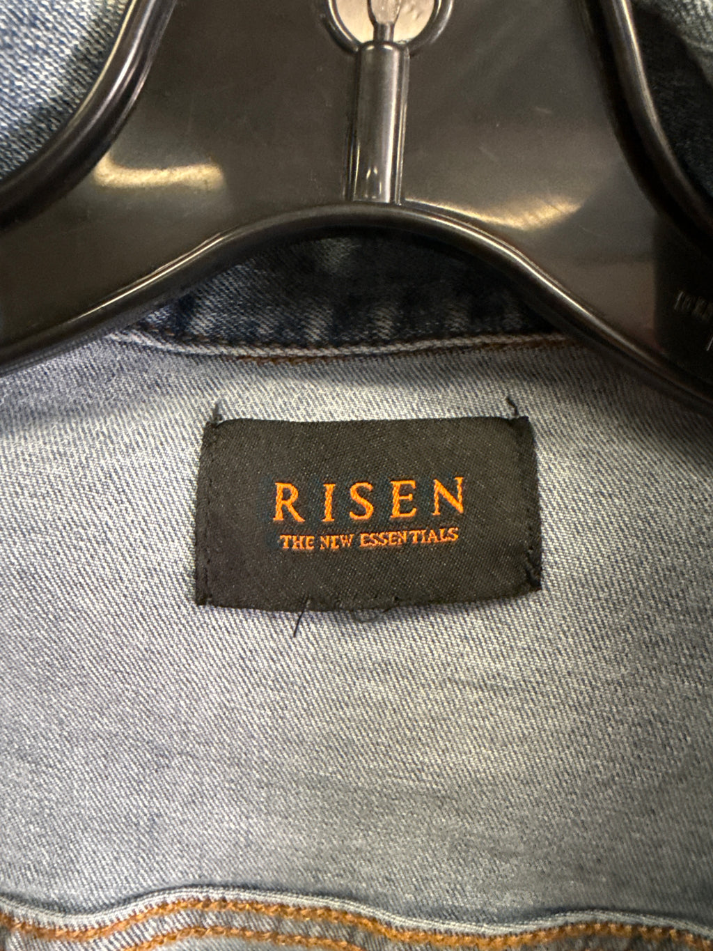 Risen Frayed Hem Crop Jacket