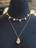 Layered Charm Pendant Necklace (org$45)