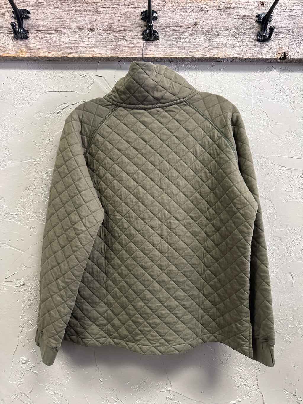 Mona b Quilted Jersey Pullover