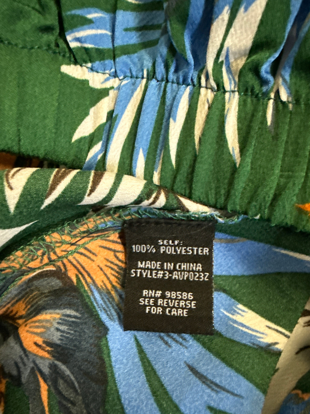 NWOT mod/x Tropical Print Pant (org$65)