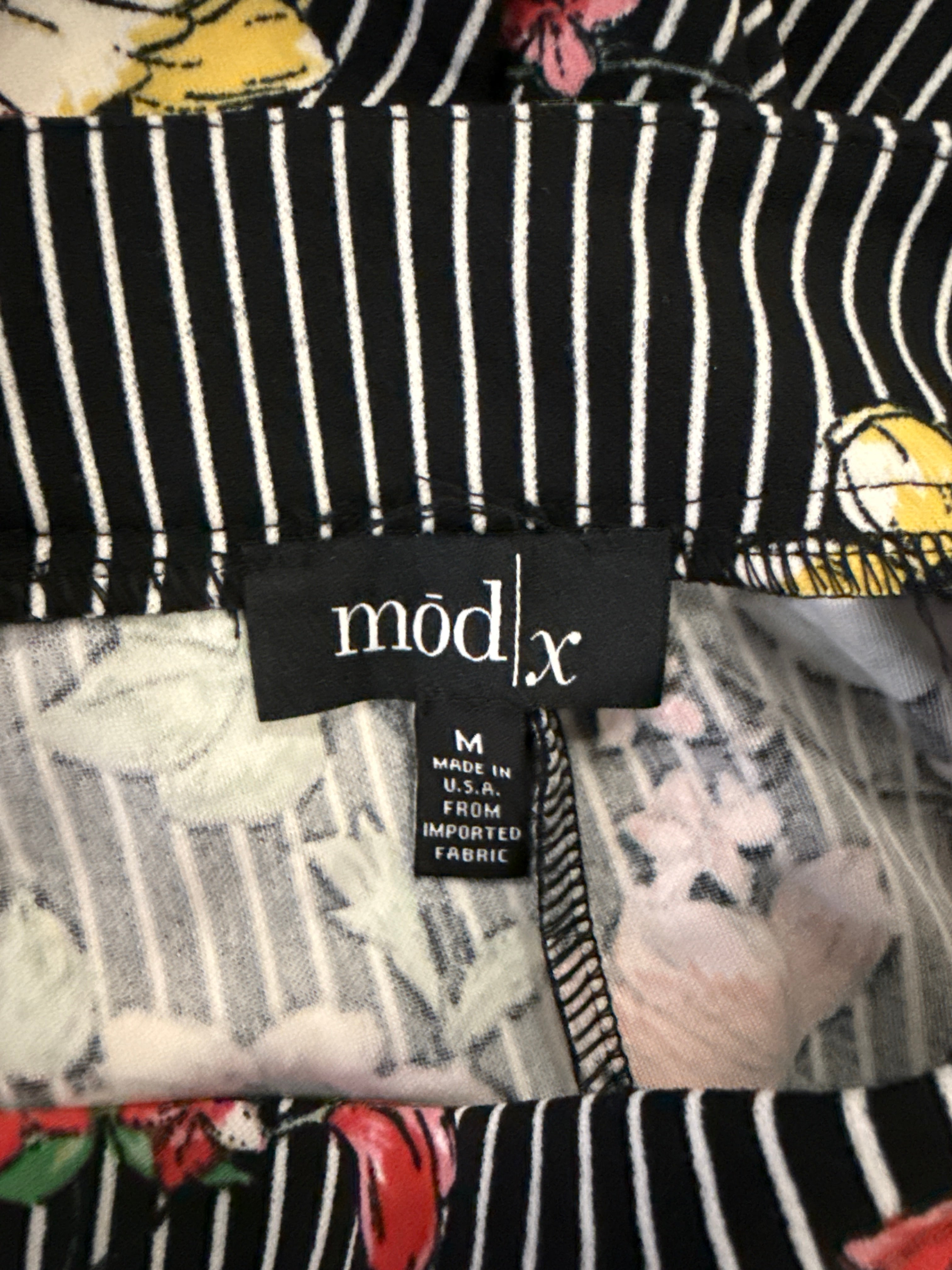 NWOT mod/x Flared Floral Pant (org$48)