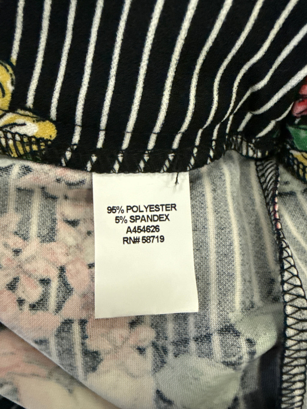 NWOT mod/x Flared Floral Pant (org$48)