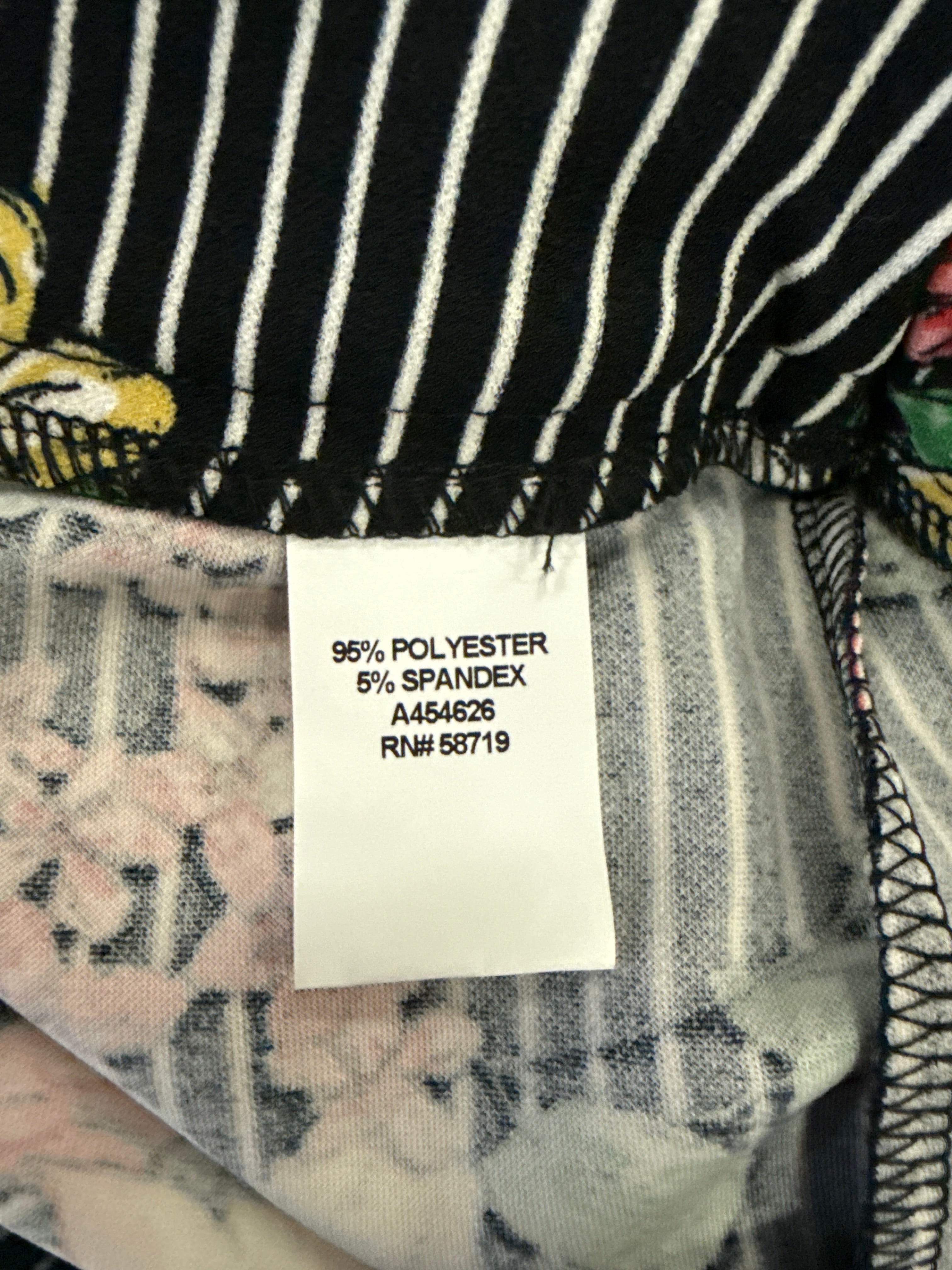 NWOT mod/x Flared Floral Pant (org$48)