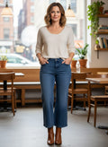 mod/x High-Rise Crop Jean (org$65)