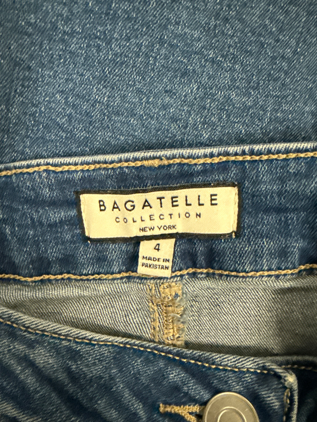 Bagatelle Denim Midi Skirt (org$98)