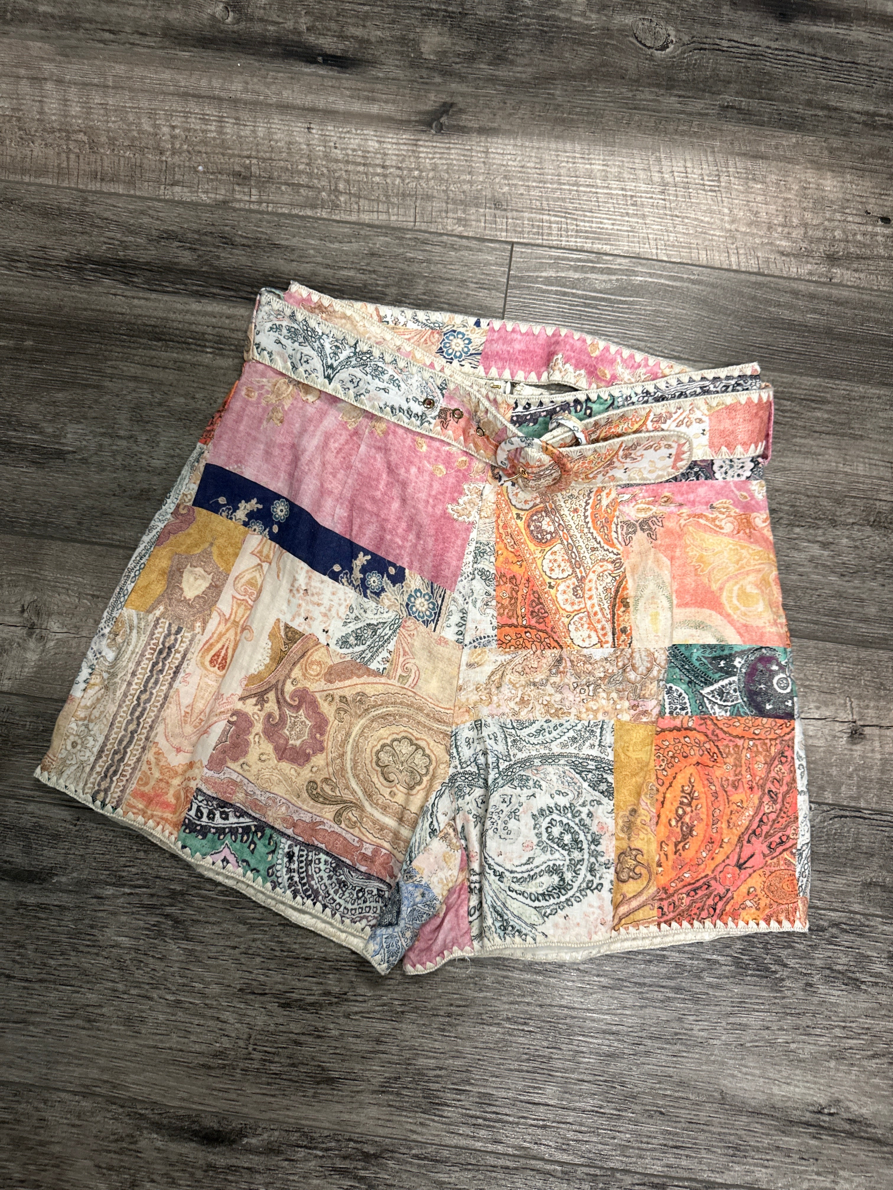 Magaschoni Patchwork Shorts (org$168)