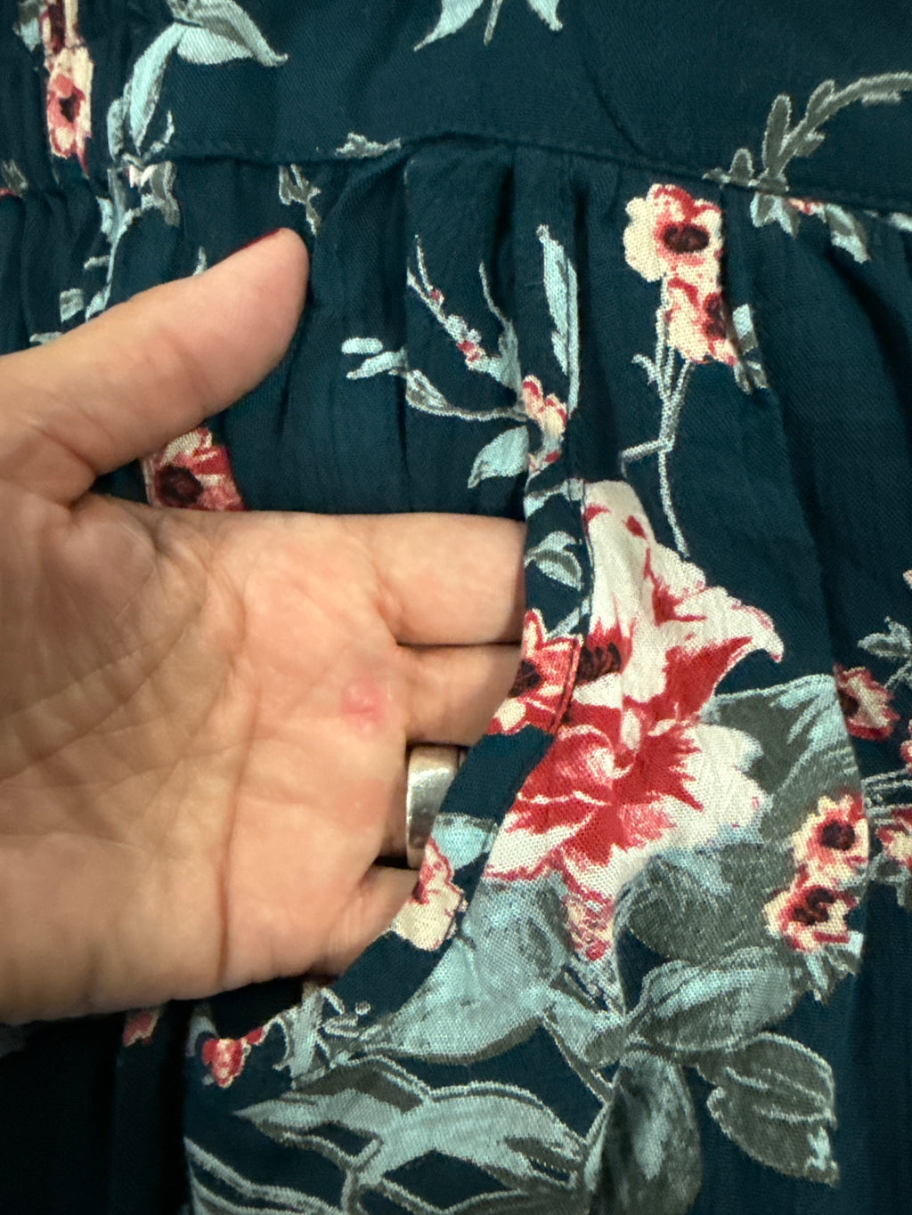 NWT Band of Gypsies Floral Wide-Leg Pant