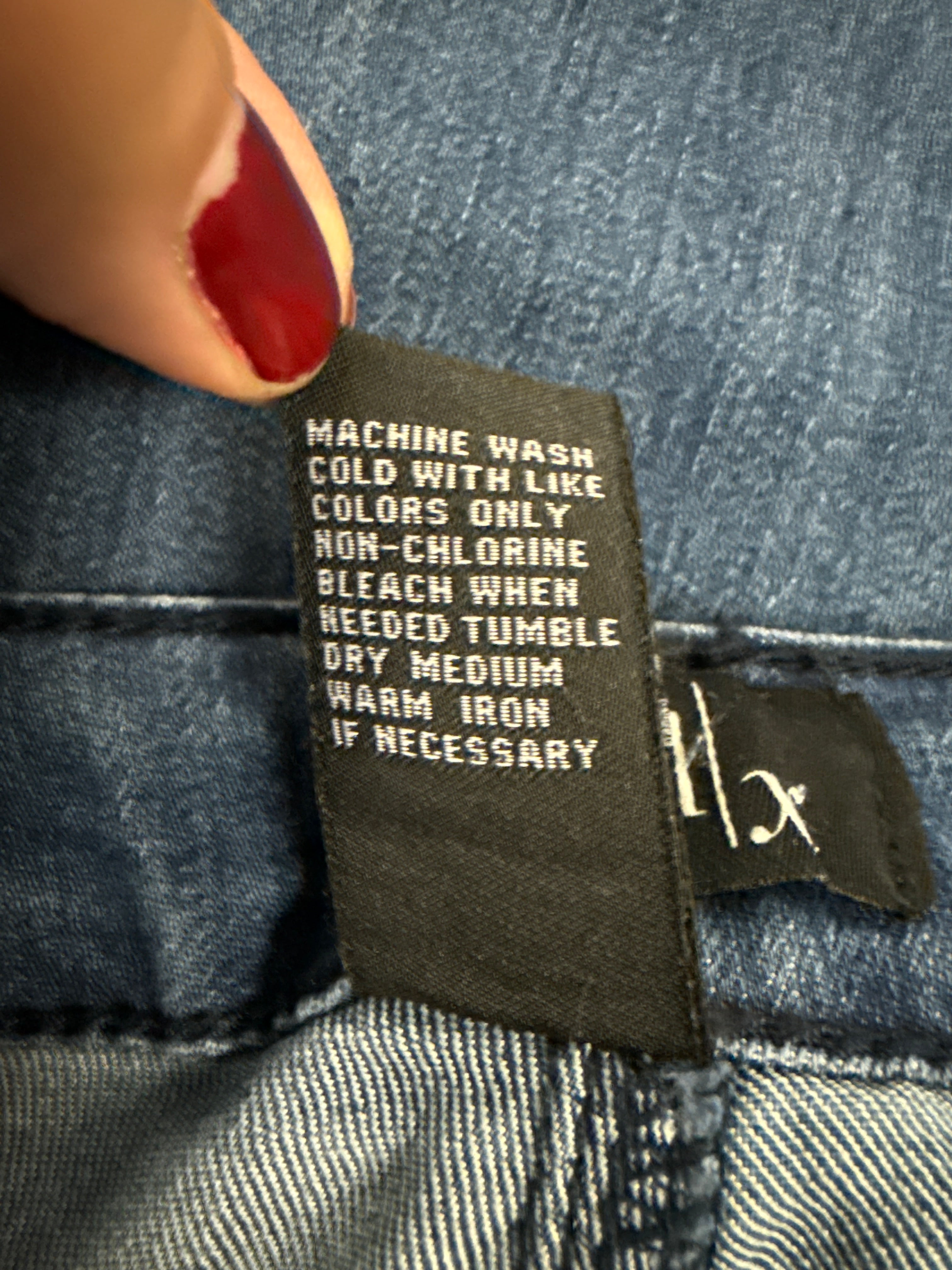 mod/x High-Rise Crop Jean (org$65)