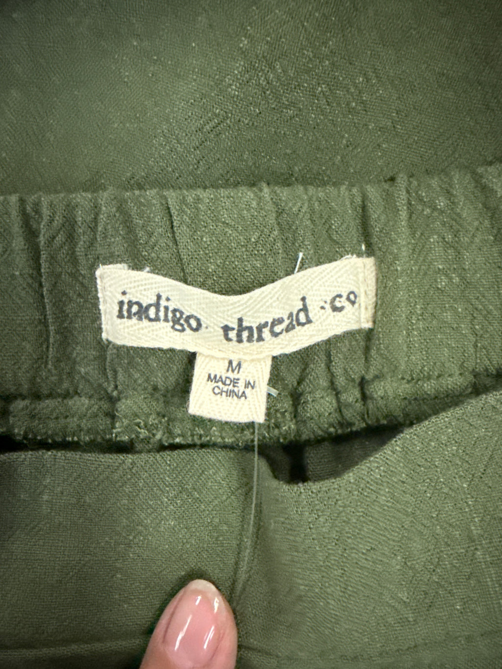 NWOT Indigo Thread Palazzo Pant (org$70)