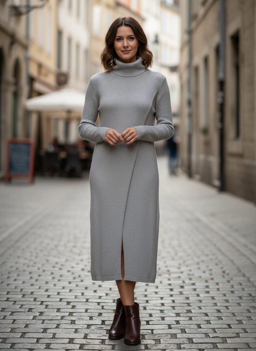 NWOT Kate & Mallory High Slit Sweater