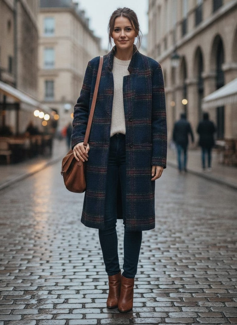 NWT Old Navy Plaid Coat (org$75)