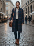 NWT Old Navy Plaid Coat (org$75)