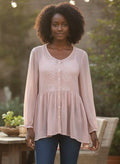 NWOT Indigo Thread Babydoll Tunic