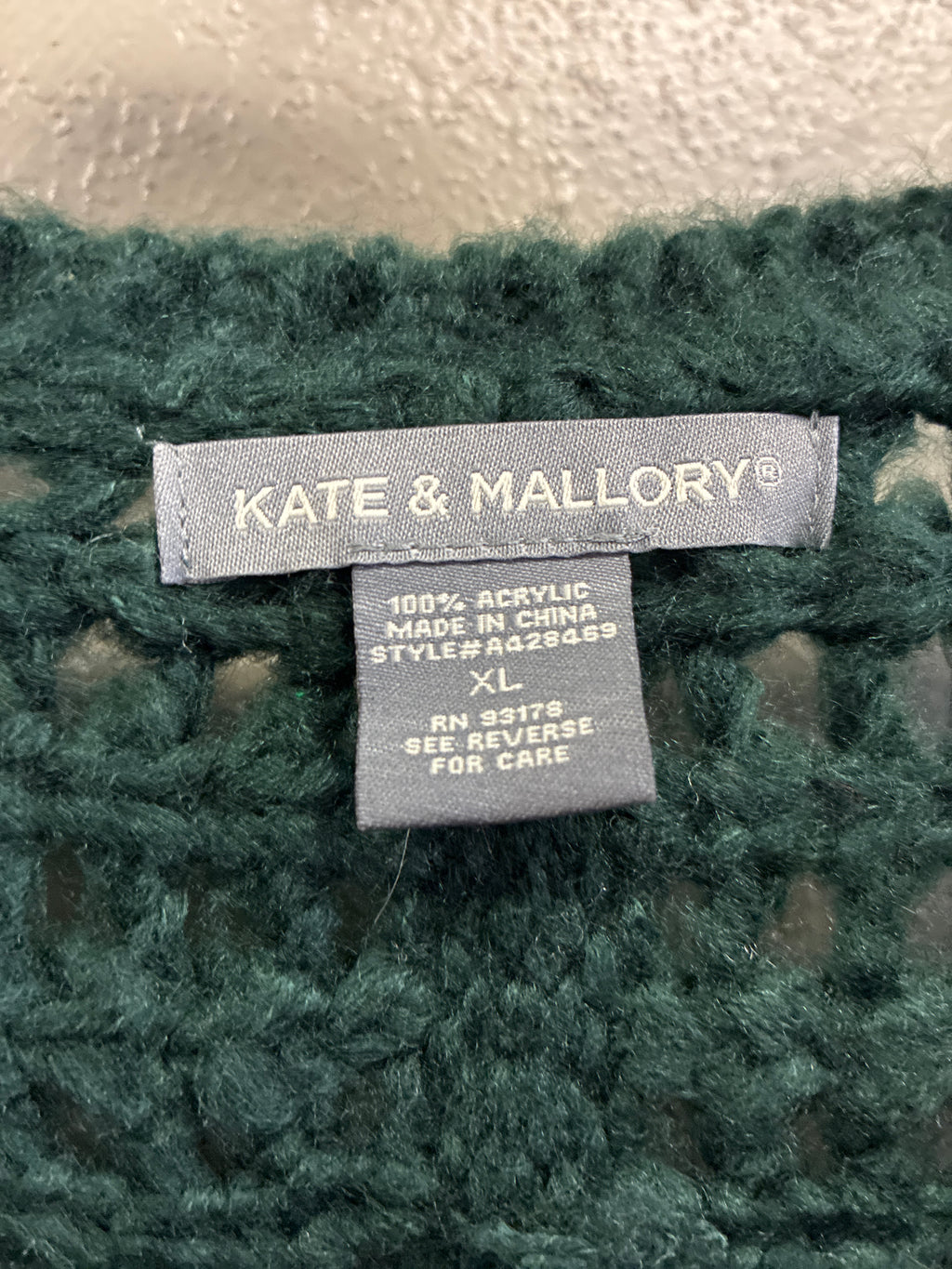 NWOT Kate & Mallory Open-Knit Sweater (org$75)