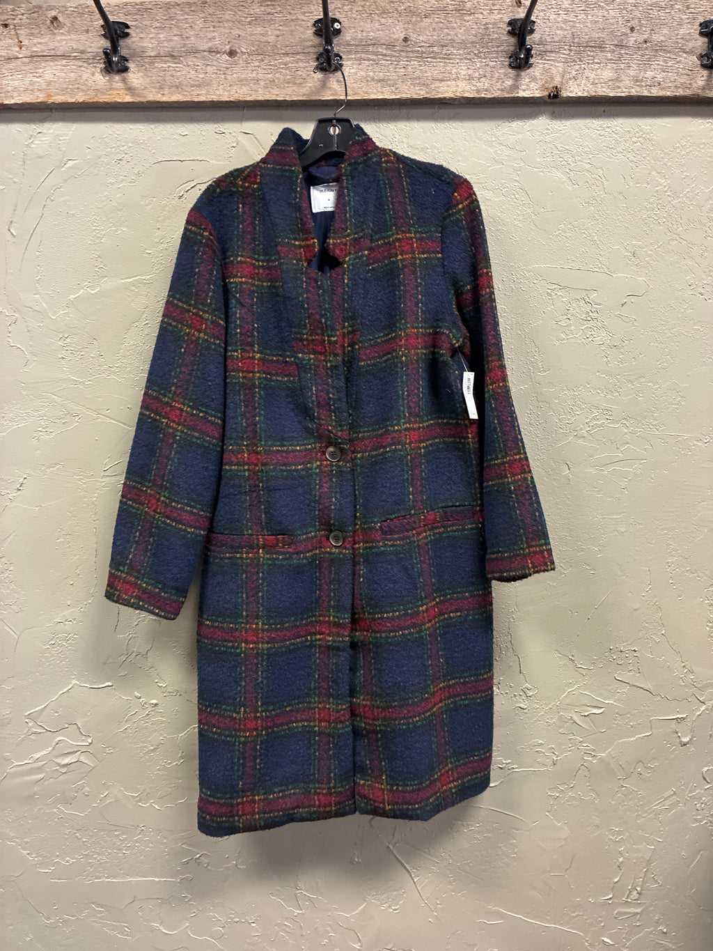 NWT Old Navy Plaid Coat (org$75)