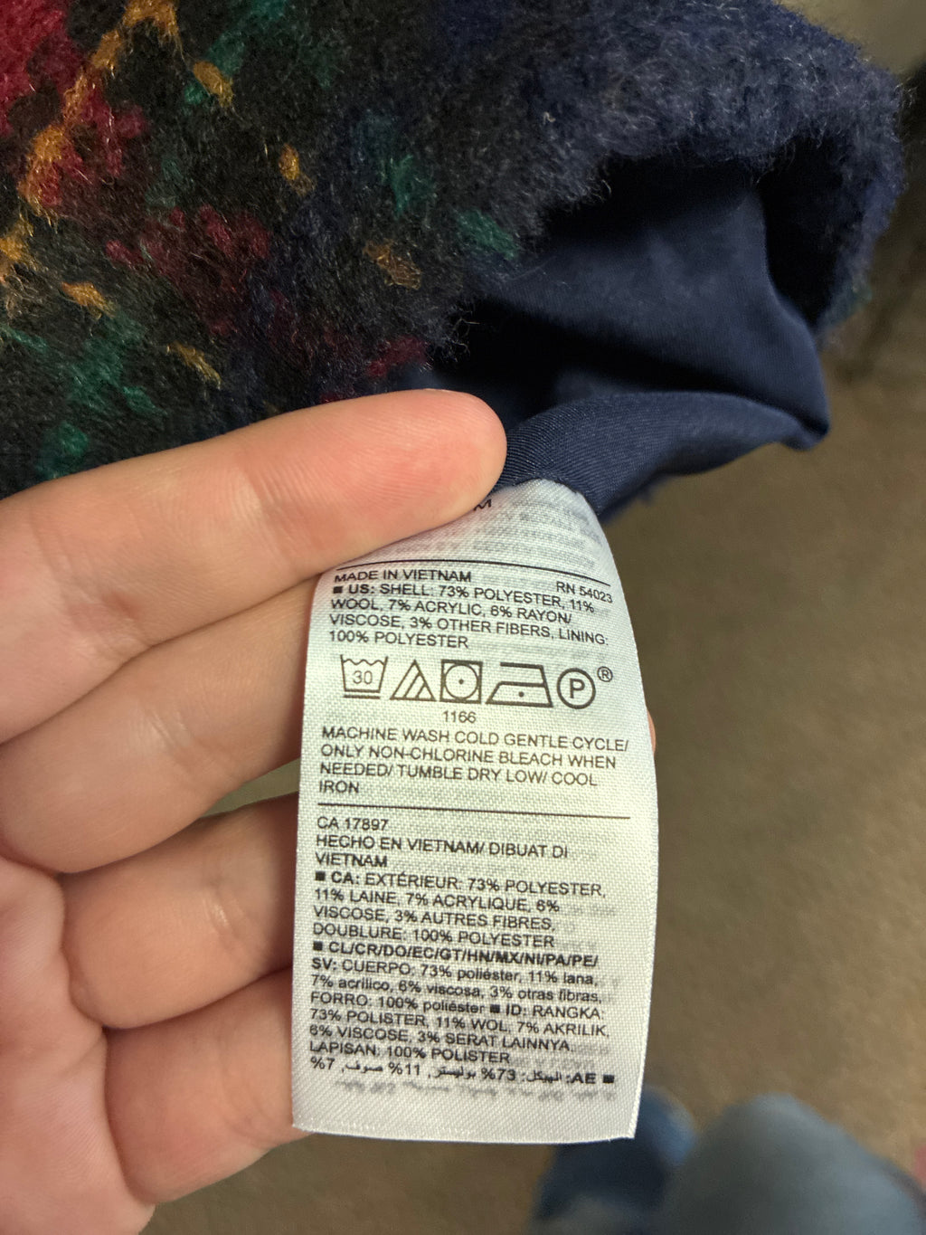 NWT Old Navy Plaid Coat (org$75)