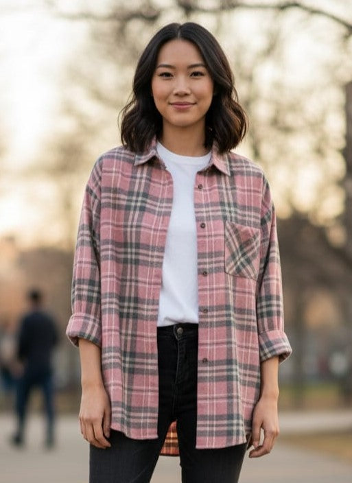 NWT Davi&Dani Flannel Button Up (org$58)