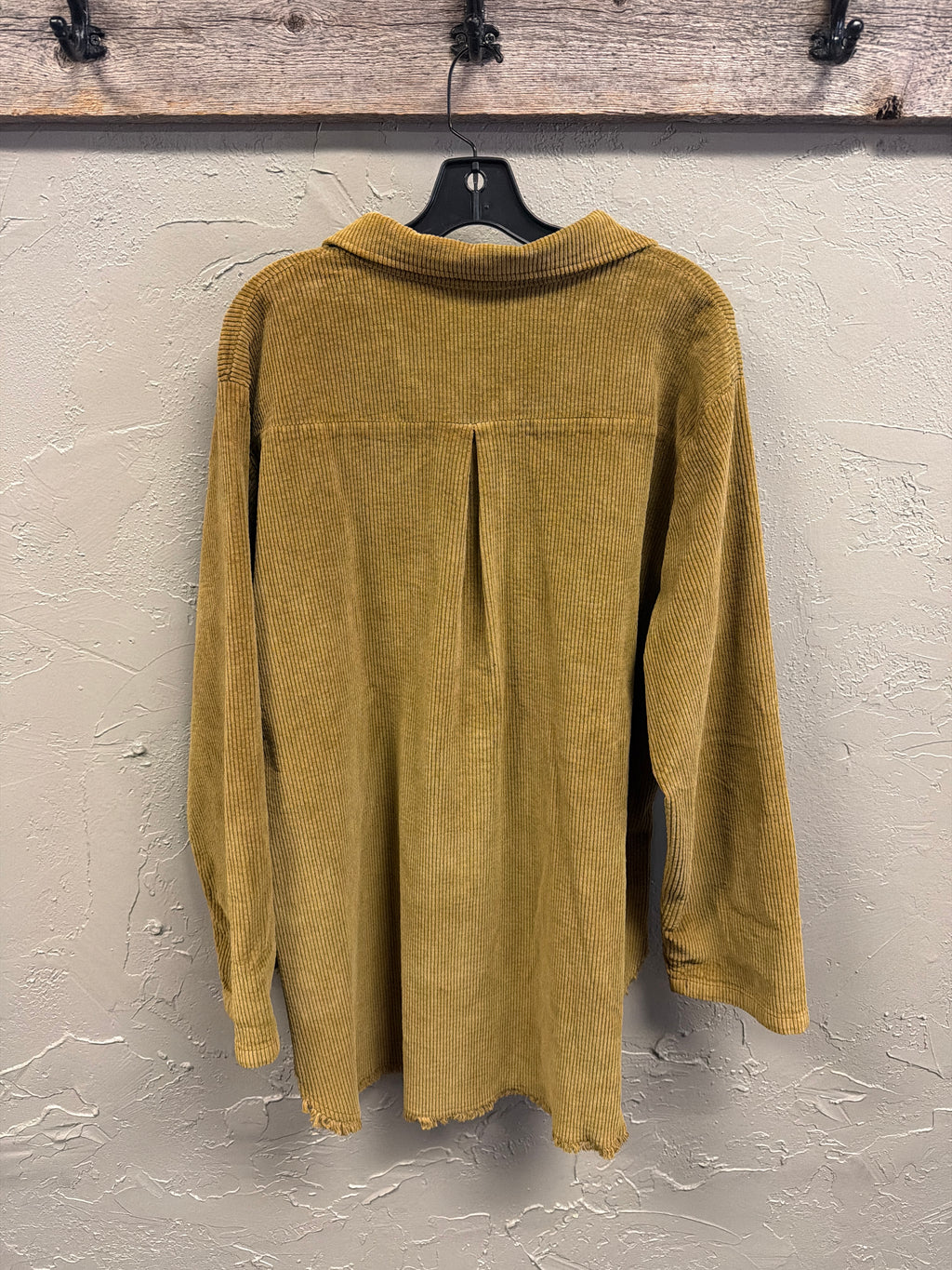 NWT Elan Corduroy Shacket (org$89)