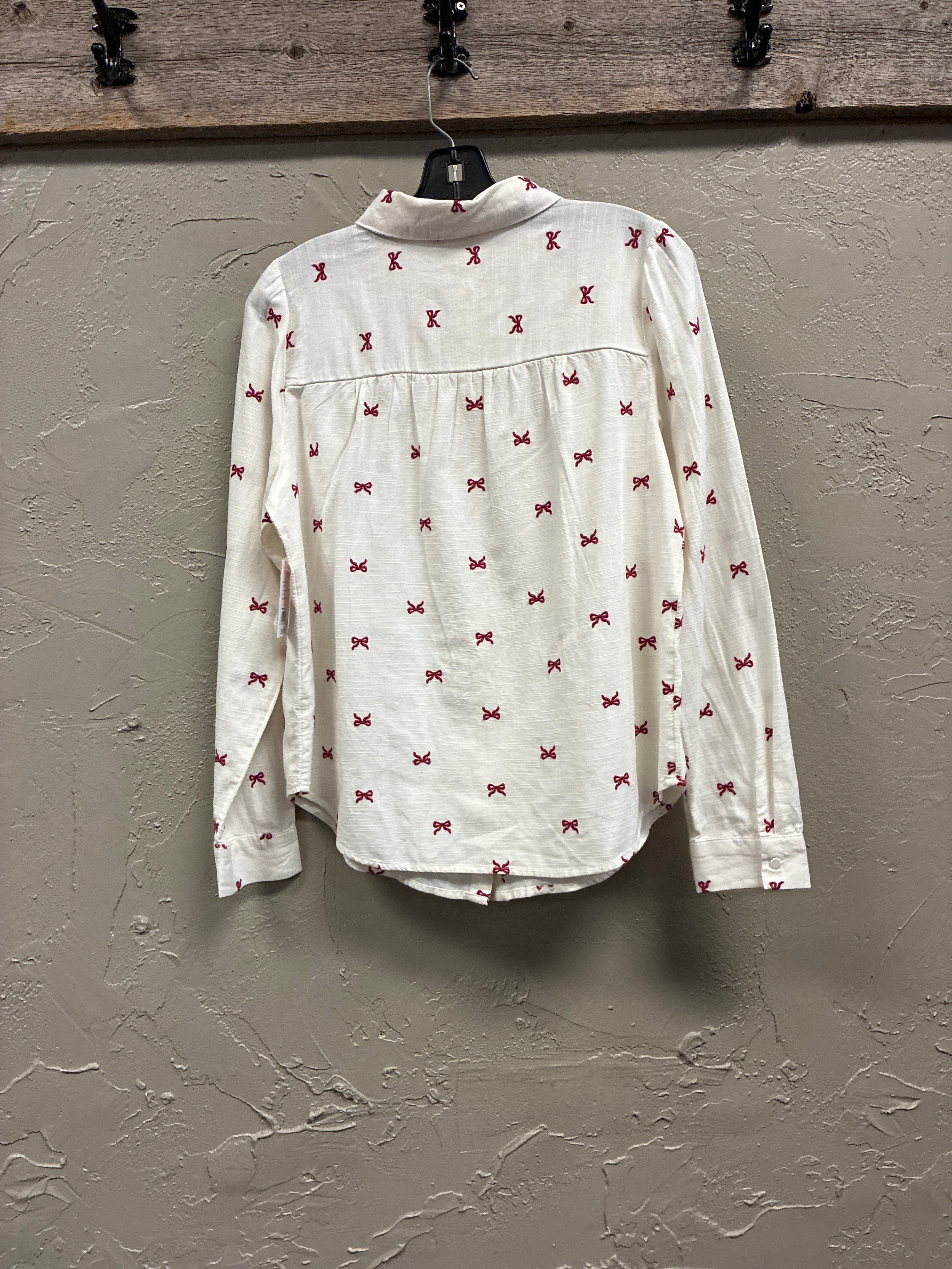 NWT LC Puff-Sleeve Blouse (org$40)