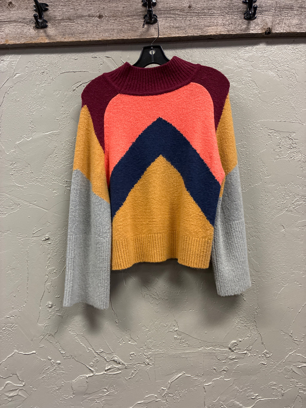 THML Mock Neck Sweater (org$89)