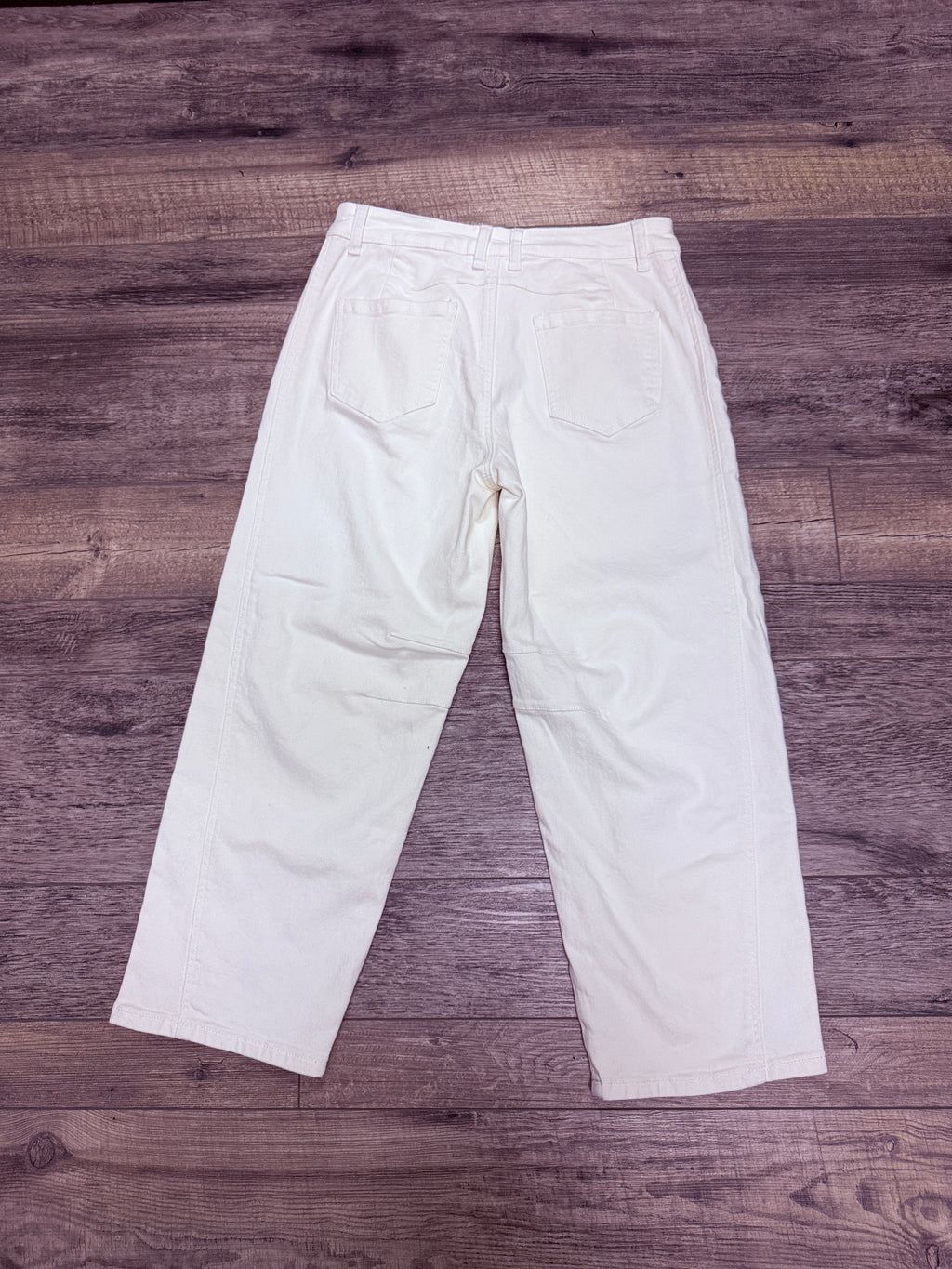 NWT Flamingals Barrel Crop Jeans (org$65)