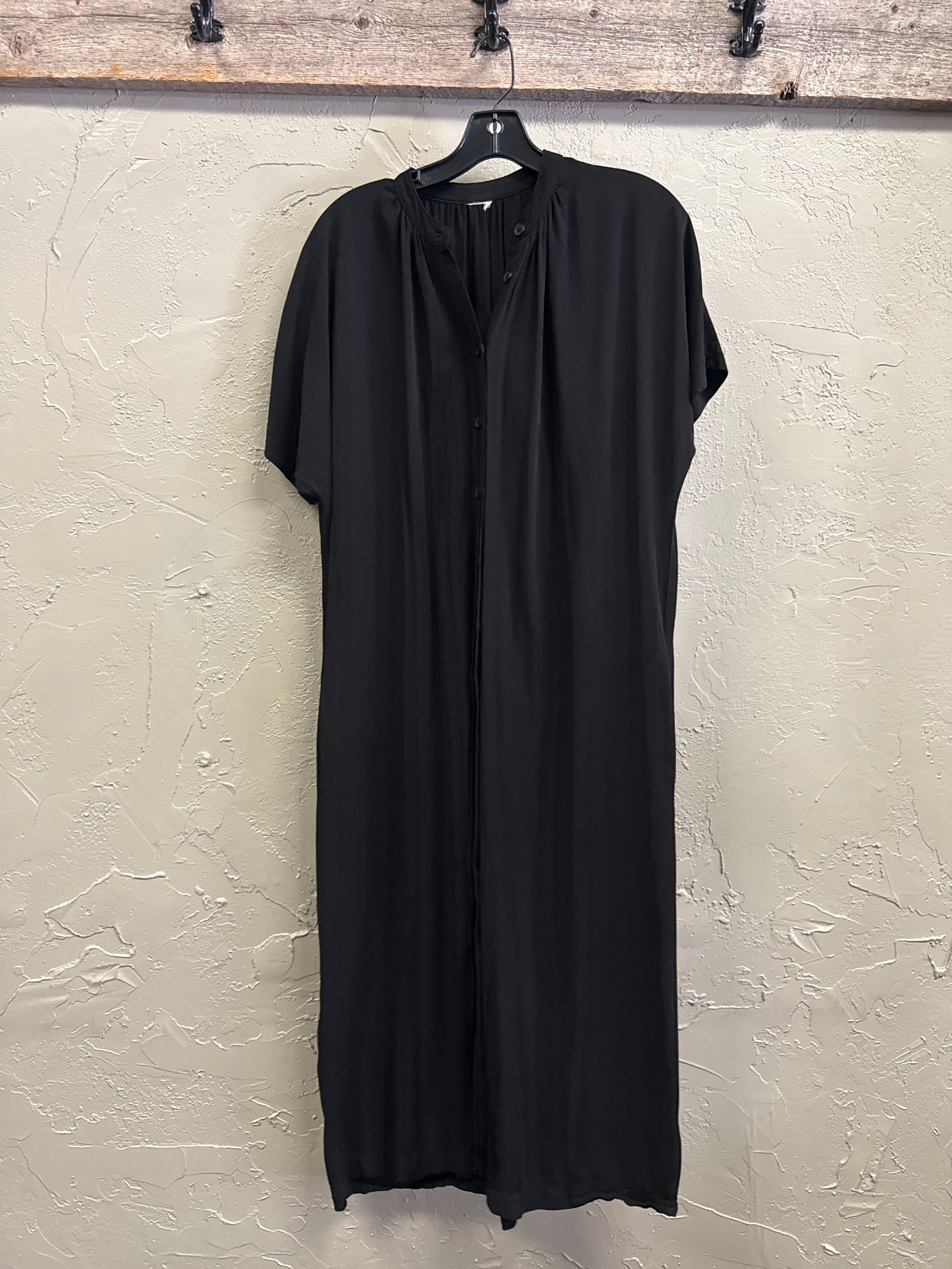 Short Sleeve Button Down Dress