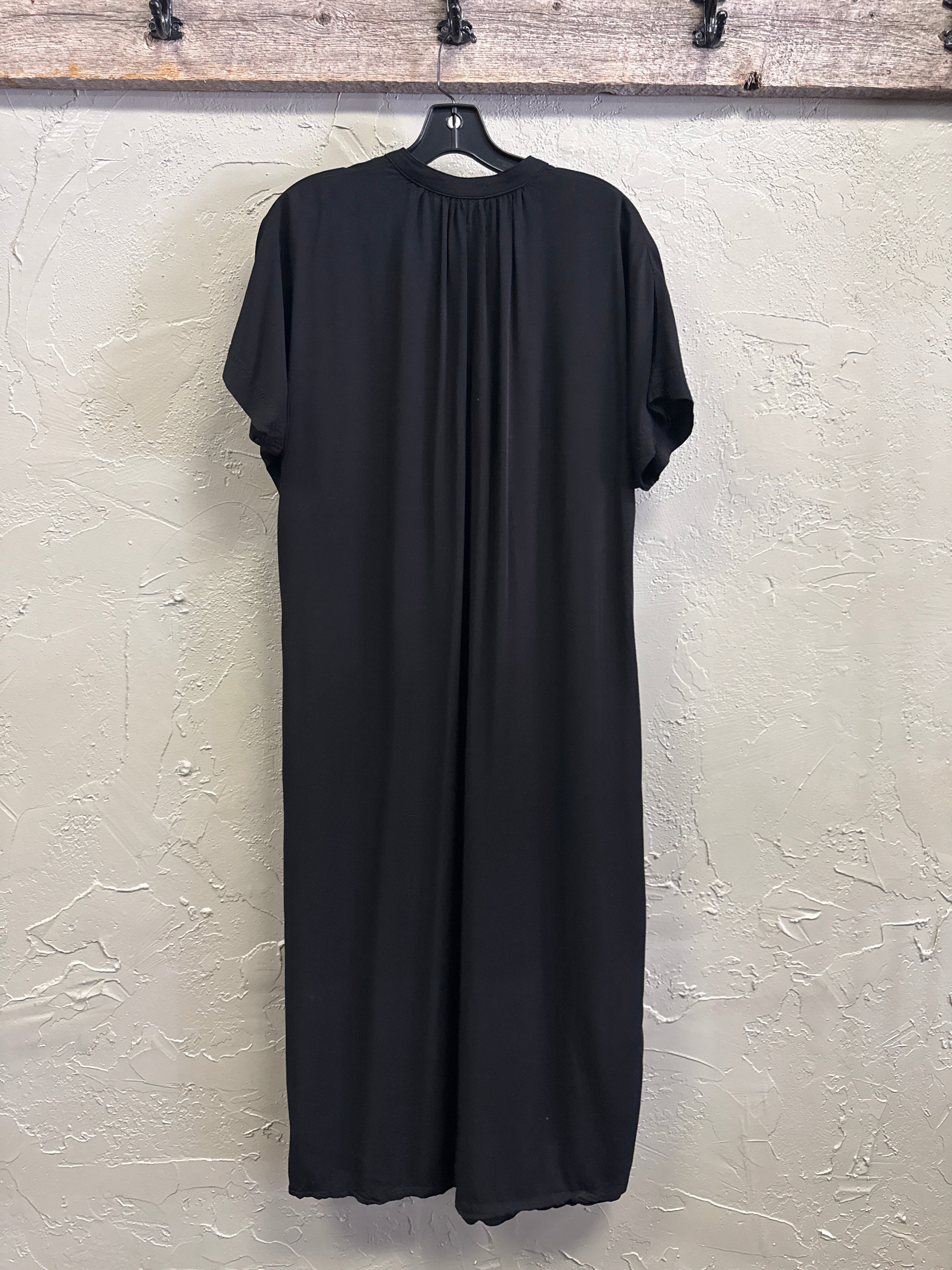 Short Sleeve Button Down Dress