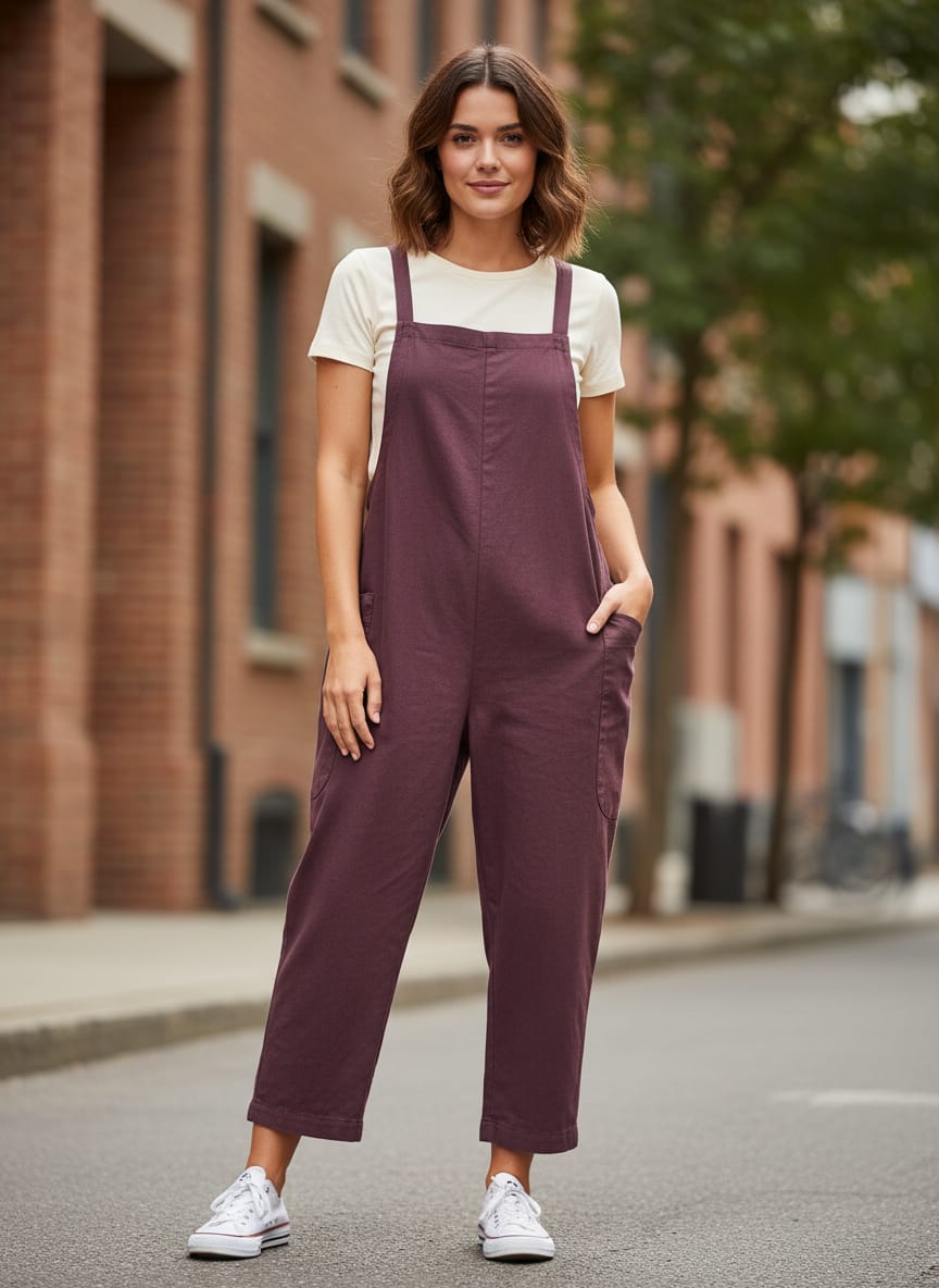 PinkBlush Overall Jumpsuit (org$89)