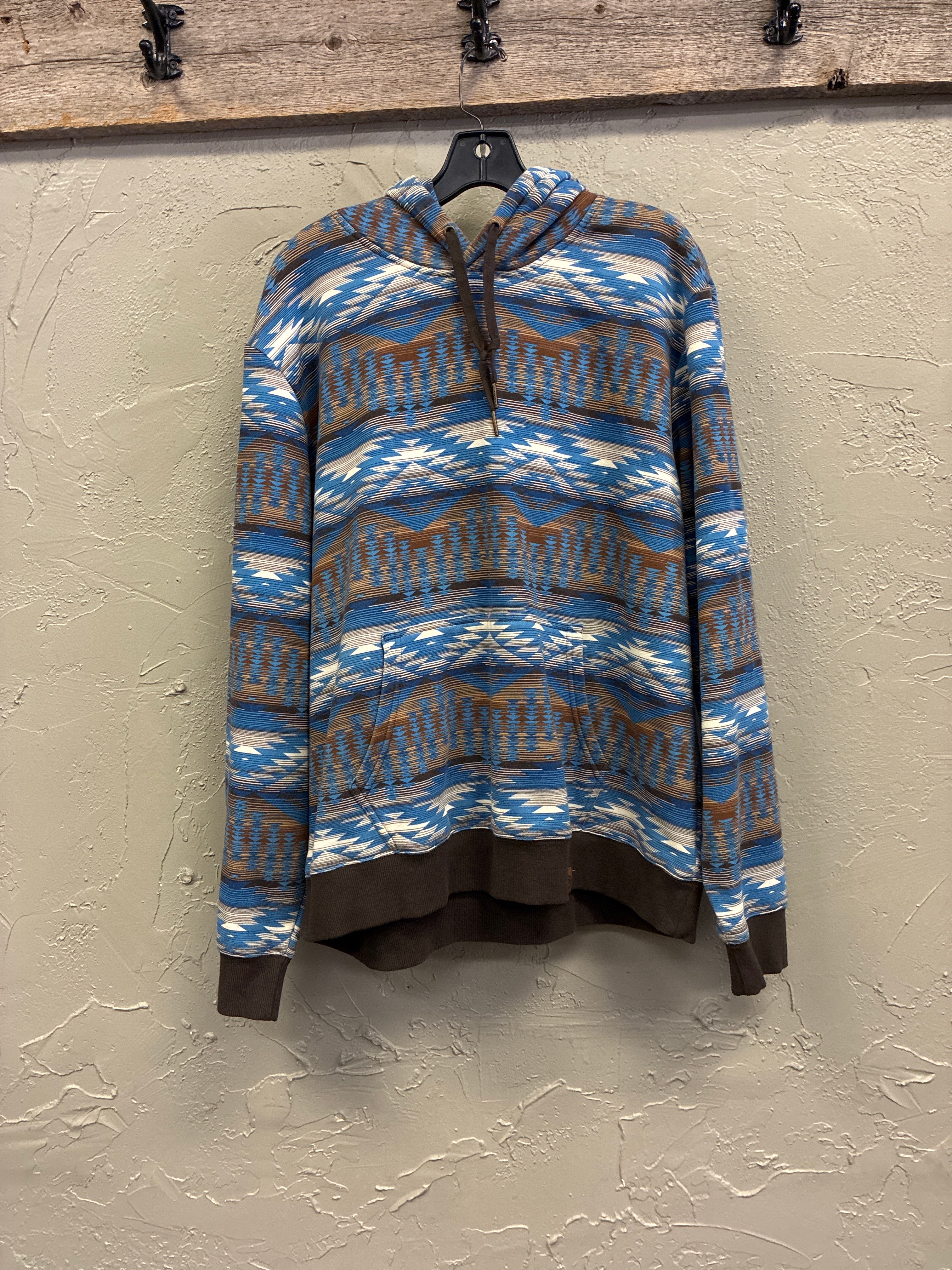 Rock&Roll Aztec Print Hoodie