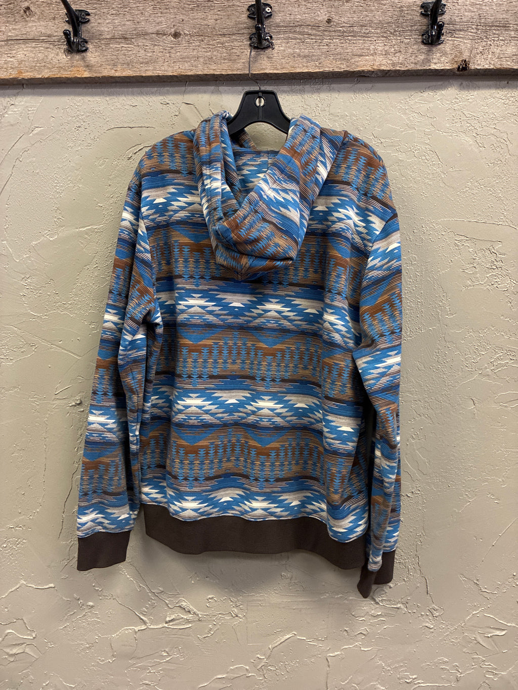 Rock&Roll Aztec Print Hoodie