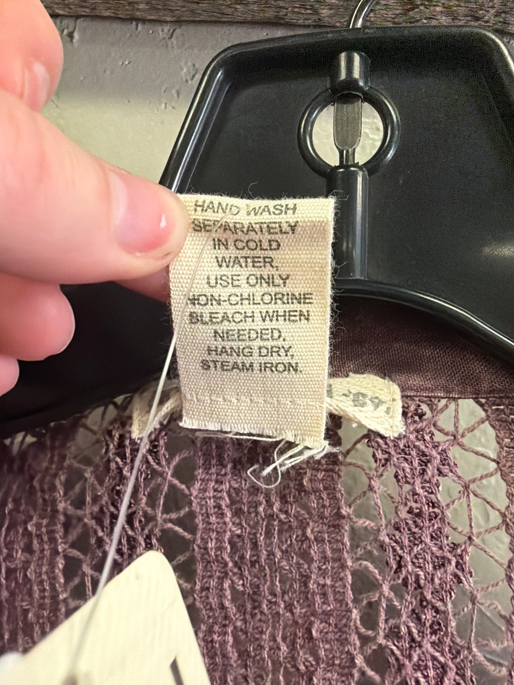 NWOT Indigo Thread Cascading Cardigan