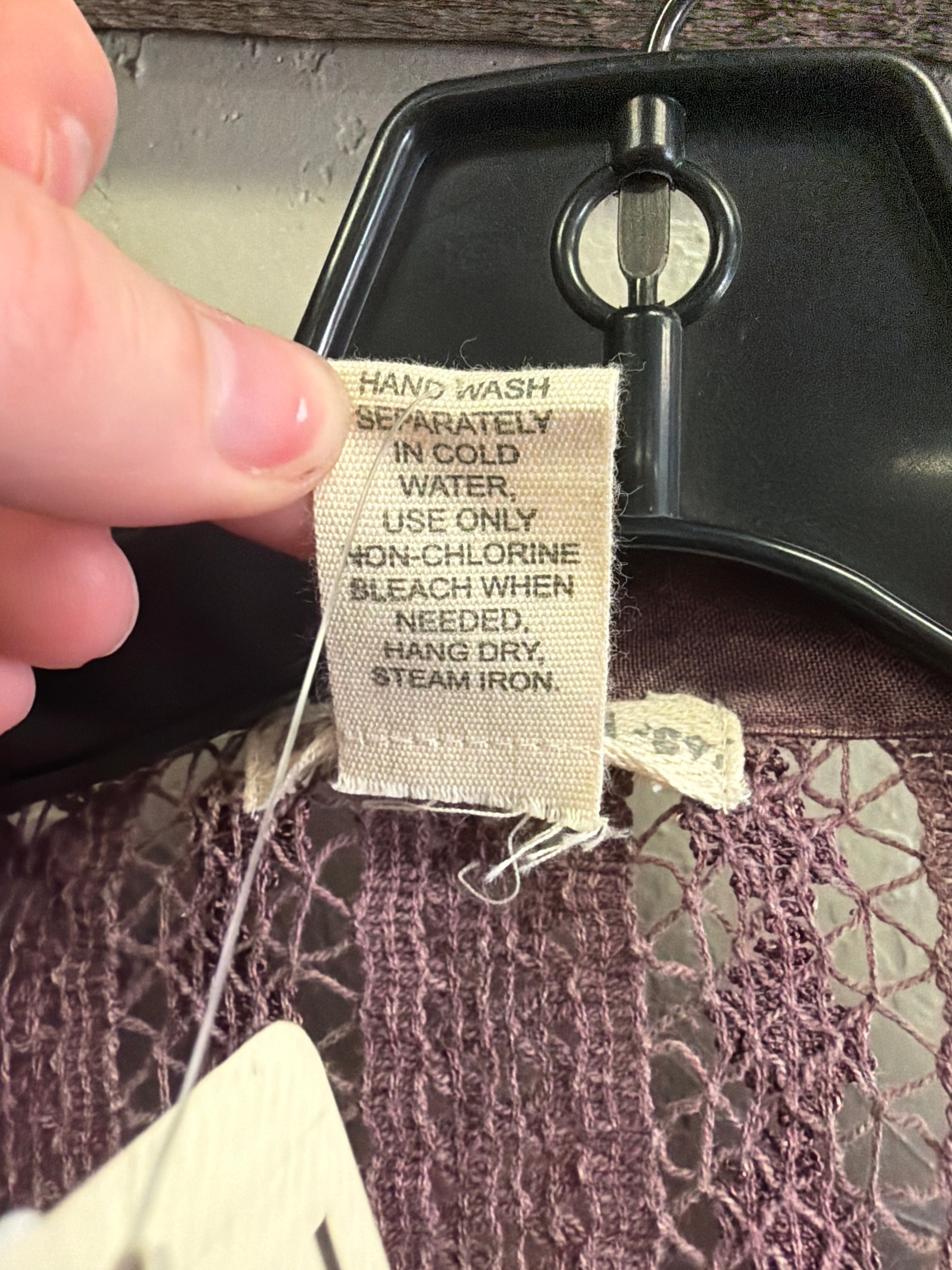 NWOT Indigo Thread Cascading Cardigan