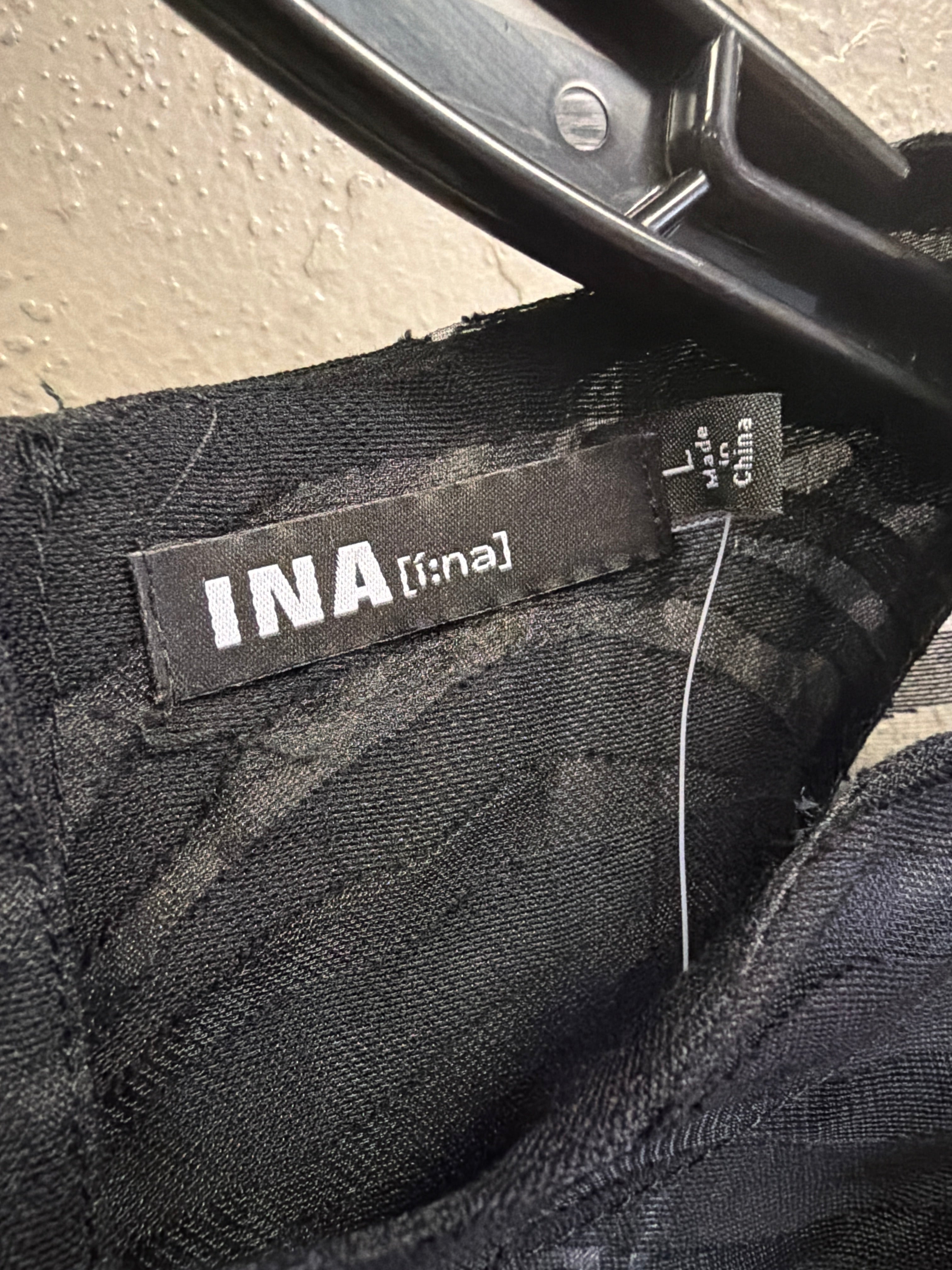 INA Sheer Zebra Print Blouse (org$95)
