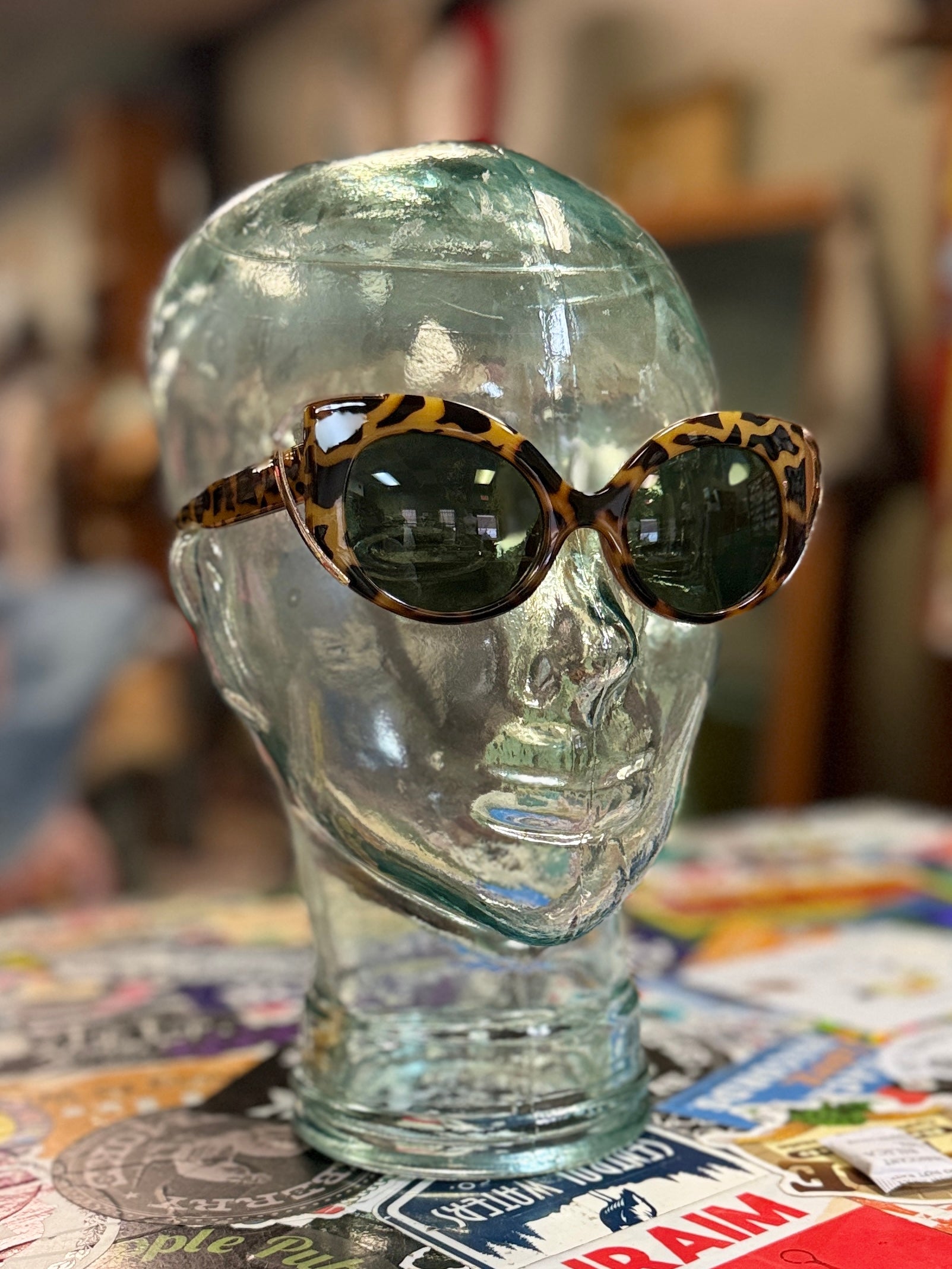 Tortoiseshell Cat Eye Sunglasses