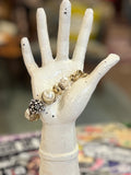 Mixed-Media Elastic Bracelet