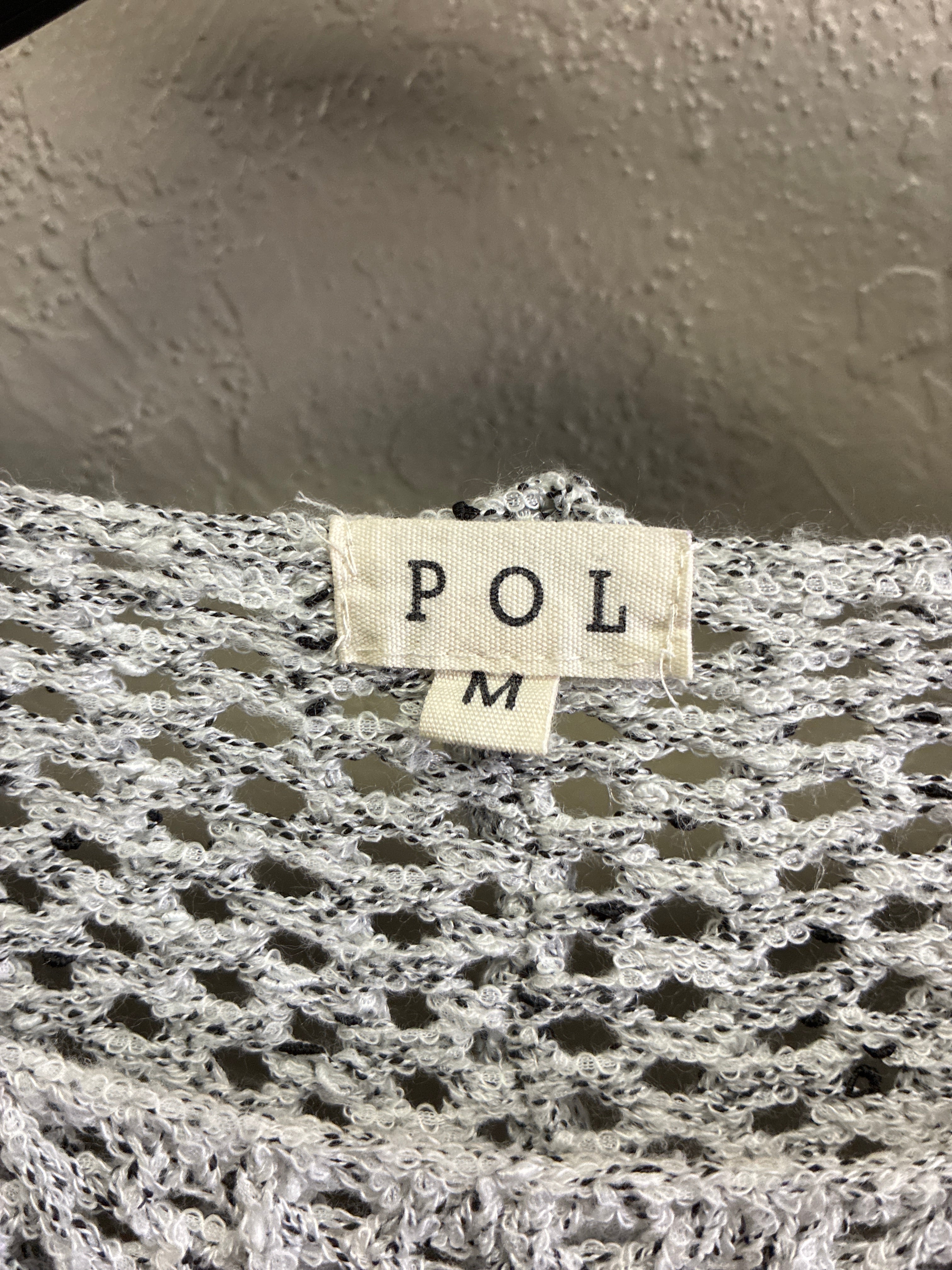 POL Open-Knit Sweater