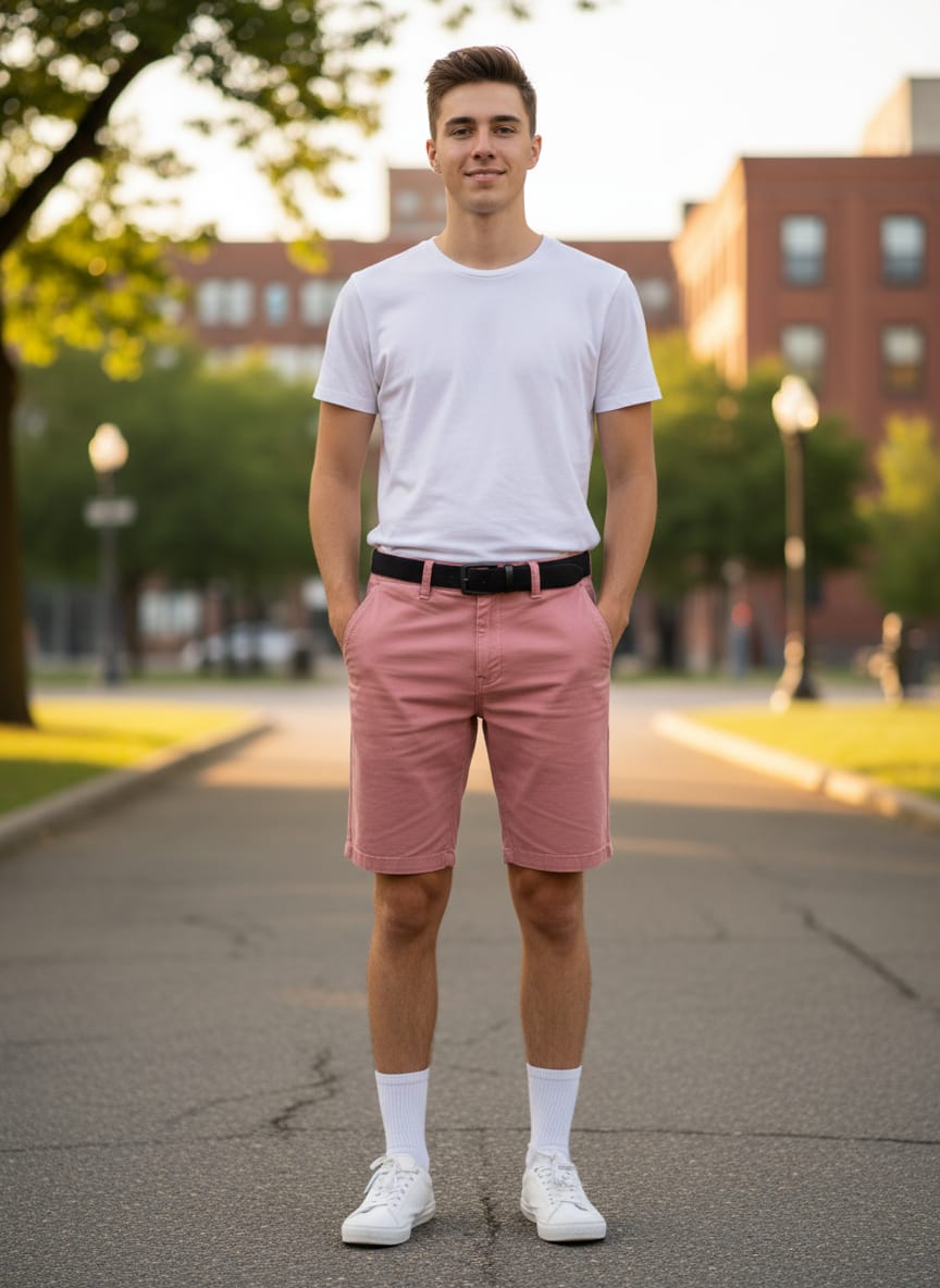 Charles and a Half Flat-Front Chinos